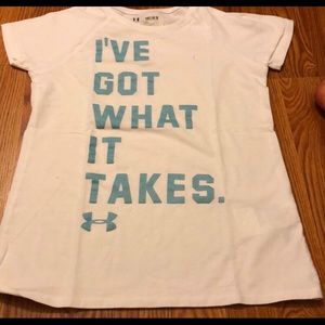 Kids XL and L Under Armor Short Sleeve Tee